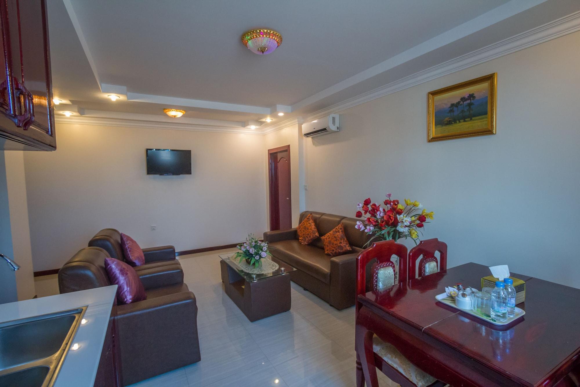 Good Luck Day Hotel & Apartment Phnom Penh Bagian luar foto