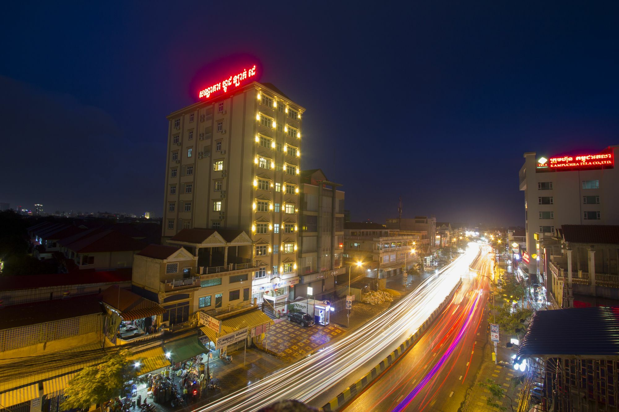 Good Luck Day Hotel & Apartment Phnom Penh Bagian luar foto